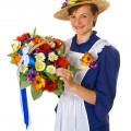 Blumenmädchen 2012: Christine Baues