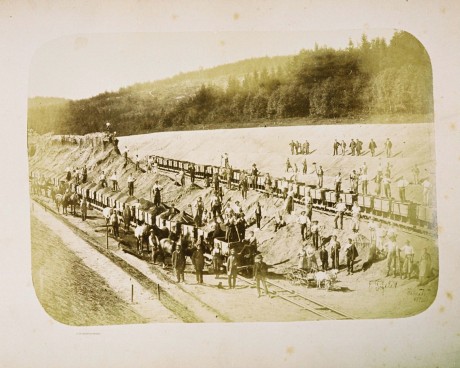 Bau der Bahn