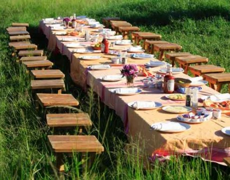 Essen im Freien