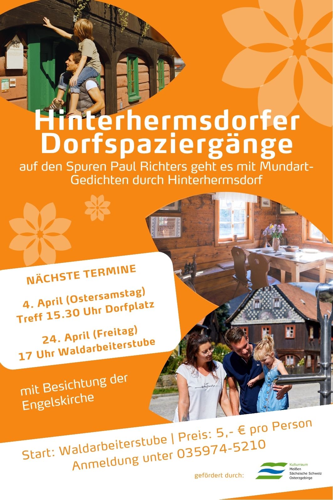 Dorfspaziergänge April