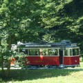 Kirnitzschtalbahn - historischer Wagen