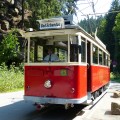 Kirnitzschtalbahn - historischer Wagen